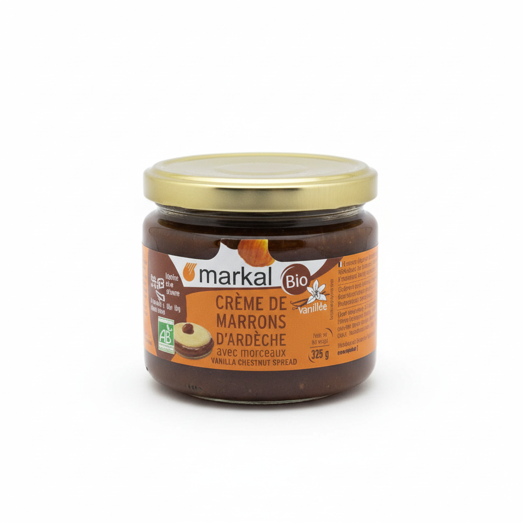 MARKAL -- Creme marrons vanillee + morceaux
